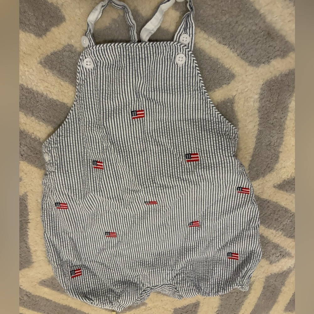 Janie and Jack baby overalls